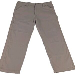 Signature By Levi Strauss & Co. Men's Carpenter Jeans Beige 46x34